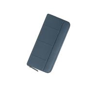 PORRASSO Wallet Women's Leather Purse RFID Blocking Card Holder Organizer Ladies Long Wallet Coin Purse Large Purse Fashion Wallets Royal Blue B