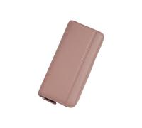 PORRASSO Wallet Women's Leather Purse RFID Blocking Card Holder Organizer Ladies Long Wallet Coin Purse Large Purse Fashion Wallets Pink