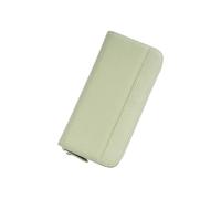 PORRASSO Wallet Women's Leather Purse RFID Blocking Card Holder Organizer Ladies Long Wallet Coin Purse Large Purse Fashion Wallets Grass Green