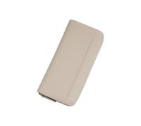 PORRASSO Wallet Women's Leather Purse RFID Blocking Card Holder Organizer Ladies Long Wallet Coin Purse Large Purse Fashion Wallets Off-White
