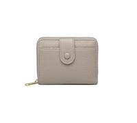 PORRASSO Wallet Women's Purse Card Holder Organizer Ladies Bi-fold Wallet PU Leather Coin Purse with 6 Card Slots Grey