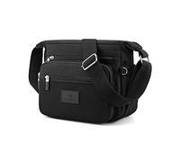 PORRASSO Women Crossbody Bag Casual Shoulder Bag Multi-Pocket Messenger Bag