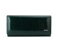 PORRASSO Women Wallets Elegant Purse Ladies Wallet Card Holder Multi-Compartment Wallet Phone Bag Change Pouch with 8 Card Slots Green