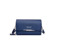 PORRASSO Women's Wallet Crossbody Phone Bag Shoulder Bag Clutch Purse Bag PU Wallet for Party Wedding Travelling Blue