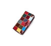 PORRASSO Women's Wallet Leather Colourful Purse Card Holder Organizer Ladies Wallet Coin Purse