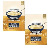 Porridge Bundle With Oats So Simple Protein Golden Syrup Sachets 344g (2 Pack)