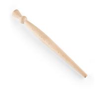 Porridge Spurtle Scottish Spurtle Porridge Stirrer - Wooden Spurtle Thistle Smooth Beechwood Stick - 29 cm Long
