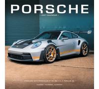 Porsche 2027 Calendar | Square Wall Calendar | Car Enthusiast Gift | Plastic Free Packaging | by Avonside Publishing