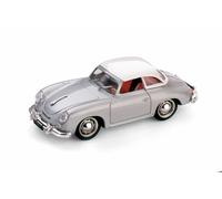 Porsche 356 Hard Top 1952 Argento Silver 1:43 Model R314-02 BRUMM