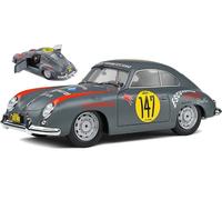 Porsche 356 Pre/A Coupe #147 Racing Panama 1954 1:18 Model SOLIDO