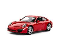 Porsche 911 1:24 Scale Die-Cast Model Car - Red | Detailed Collectors Edition Diecast | Official Licensed Product