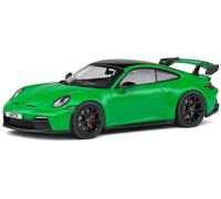 Porsche 911 992 GT3 2021 in python green, 1:43 scale car model, Solido, S4312502