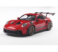 Porsche 911 992 GT3 RS 2024 red diecast model car S1812101 Solido 1:18