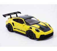 PORSCHE 911 - 992 GT3 RS jaune & noir 1/43