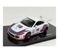 Porsche 911 997 #118 Old & New White Red Blue 1:43 Scale IXO MOC321