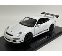2007 Porsche 911 997 GT3 RS Silver 1:18 Scale Welly 18015s
