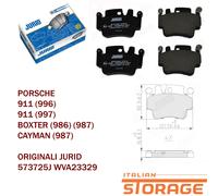 PORSCHE 911 BOXSTER CAYMAN FRONT BRAKE PADS JURID 573725J WVA23329