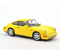 PORSCHE 911 Carrera 4 - 1992 - yellow - NOREV 1:18