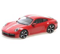 Porsche 911 Carrera 4S 2019 red diecast modelcar 155067326 Minichamps 1:18