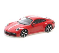 Porsche 911 Carrera 4S 2019 red diecast modelcar 155067326 Minichamps 1:18