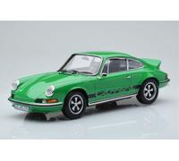 Norev 1:18 Model Car Porsche 911 Carrera RS 2.7 Coupe 1973 Green Black NV187680
