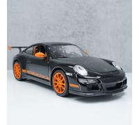 Welly 1:24 Scale Porsche 911 GT3 RS (997) - Black/Orange