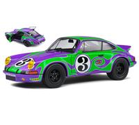 Porsche 911 RSR #3 Hippy Tribute 1973 Purple/Green 1:18 Model SOLIDO
