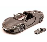 Porsche 918 Spyder 2013 Silvergun 1:24 Model 21076 Bburago