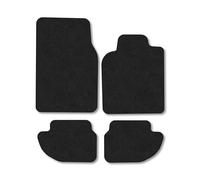 Porsche 924 (1976-1988) Car Mats Accessories Tailored Fit Carpet Floor Mats Non Slip Black Trim Full Coverage Compatible Accessory Front Rear Set Anti Slip Granulated Backing Hand-Finished