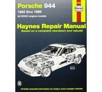 Porsche 944: Automotive Repair Manual--1983 thru 1989, All Models Including Turbo (Haynes Manuals) by John H. Haynes, Larry Warren, Chaun Muir (1987) Paperback