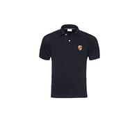 Porsche Crest Polo Shirt - Black - European Size Extra Large