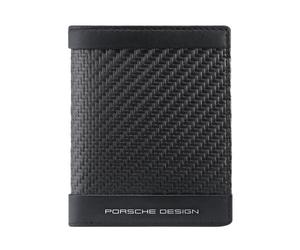Porsche Design Carbon credit card case RFID leather 7.5 cm black