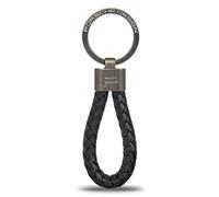 Porsche Design Keyring Keychain Leather 10 cm black