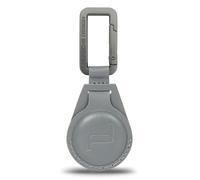 Porsche Design Keyring Keychain Leather 10 cm gray