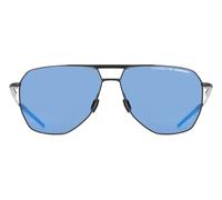 Porsche Design P86005 A564 Men's Sunglasses Black Size 61
