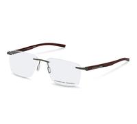 Porsche Design P8748 Men's Glasses, Grey, Size 57