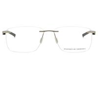 Porsche Design P8748 Men's Glasses, Silver, Size 57