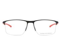 Porsche Design P8752 Men's Glasses, Black, Size 55