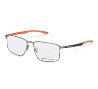 Porsche Design P8772 Square Glasses Grey 140/56 mm Men