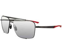 Porsche Design Sunglasses P8919 A Black Red Mercury Silver Mirror