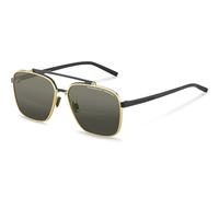 Porsche Design P8937 Polarized C Men's Sunglasses Gold Size 59
