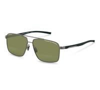 Porsche Design P8944 Polarized C Men's Sunglasses Grey Size 62