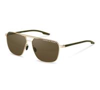 Porsche Design P8949 B604 Men's Sunglasses Gold Size 62