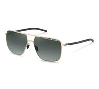 Porsche Design P8963 D226 Men's Sunglasses Gold Size 61
