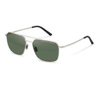 Porsche Design P8970 Sunglasses Silver Green / CAT3 Men
