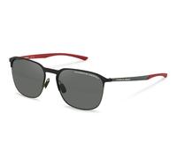 Porsche Design P8979 Square Polarized Sunglasses Black Smoke/CAT3P Men