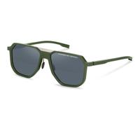 Porsche Design P8980 B187 Men's Sunglasses Green Size 58