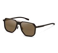 Porsche Design P8980 C171 Men's Sunglasses Brown Size 58