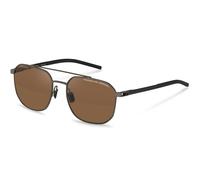 Porsche Design P8988 B402 Men's Sunglasses Grey Size 56