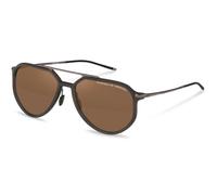 Porsche Design P8990-59d402 59x18x145 Mm Polarized Sunglasses Brown Brown/Mirror Gold/CAT3 Men